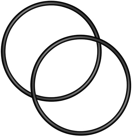 ACAREY 2 Stück Sandfilterpumpen O-Ringe Dichtung, Schwarz Gummi Dichtungsring Poolpumpe, Sandfilteranlage Ersatzteile für SPX3200S