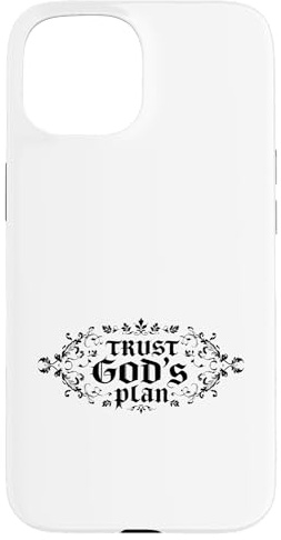 Hülle für iPhone 15 Trust God´s Plan Christian Timing