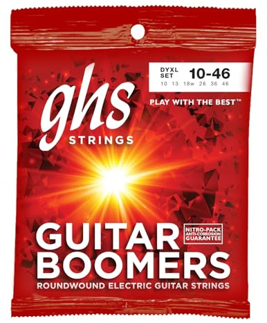 GHS Dynamite Alloy Boomers X/Light 10-46 Gitarrensaiten, legiert