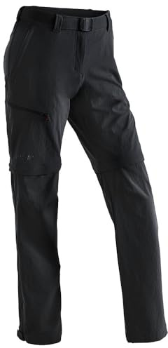 maier sports Women's Nata Functional Outdoor Zip Off Stretch Pants | Für Trekking und Hiking, Dryprotec für schnelles Trocknen, T-Zipp-off-Funktion, Perfekt für das ganze Jahr