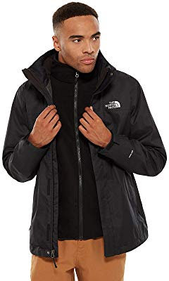 The North Face Giacca Evolve II Triclimate, Uomo, TNF Black, XS