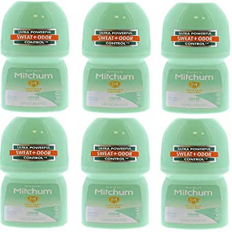 Mitchum Advanced Control Frauen Roll-On unperformed Anti-Transpirant und Deo, 50 ml, 6 Stück