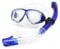 EnzoDate Optique Diving Gear Kit myopie Tuba situé, Force différente pour Chaque œil, Masque de plongée Top Sec Myope