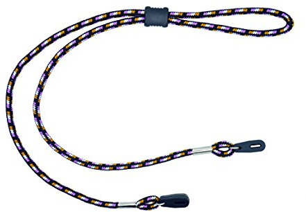 GoGrip Sport Active Eyewear Holder Glasses Cord With Adjustable Toggle Rugged Sports Spectacle Lanyard (Fleck Black)