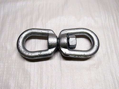 12MM Galvanised Regular Swivel