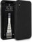 MyGadget Hülle kompatibel mit iPhone XS Max - robuste Handyhülle TPU Case Slim Silikonhülle - Back Cover Kratzfest Schutzhülle matt Schwarz