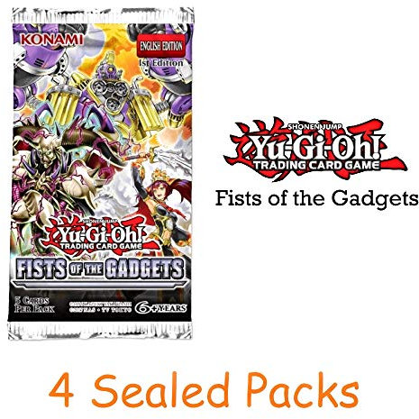 YU-GI-OH! 5 x Pugni dei Gadget Booster Pack (5 Booster Pack)