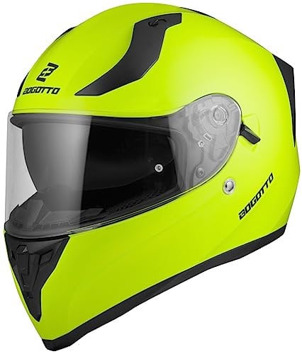 Bogotto V128 Helm, neon-gelb, XL