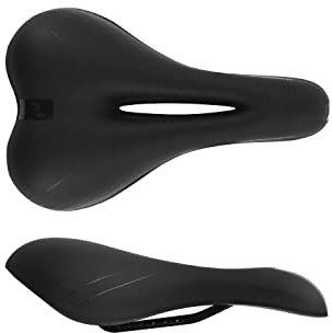 Massi Gel Turn Fahrradsattel, Erwachsene, Unisex, Schwarz, 170 x 270 cm