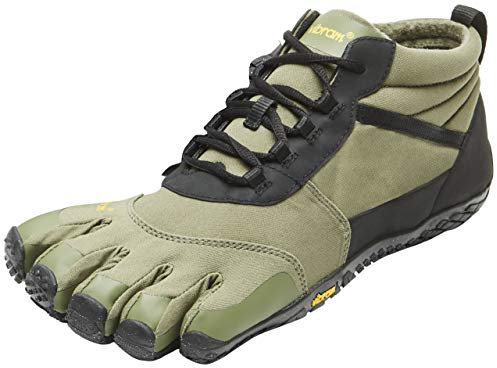 Vibram Men's V-Trek Military/Black Insulated Hiking Shoe 43 M EU (9.5-10 M US), Military Black, 9.5-10