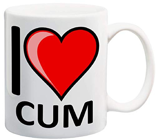 Partybitz I Love Cum 11oz Ceramic Mug