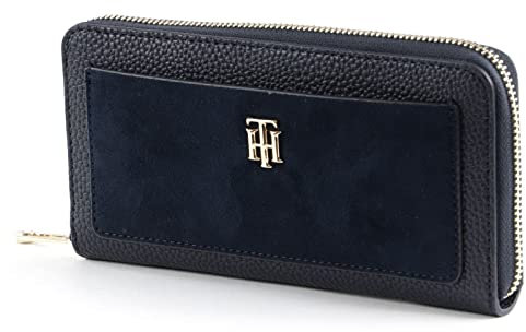 Tommy Hilfiger Damen Th Joy Large Za Mix Reisezubehör-Bi-Fold-Brieftasche, Wüstenhimmel