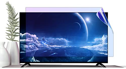 AFGZQ Anti Glare Tv Screen Film Anti-Blue Light 27-75 Inch Screen Protector Panel Anti Radiation/Anti-Scratch for LCD/LED/OLED & QLED 4K HDTV (Color : Matte Version, Size : 70 inch 1538X869mm)