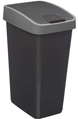 H confort xl poubelle 2ouvertures plast 25l