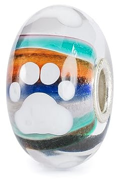 Trollbeads Collection automnale Pfötchenliebe Glasbeads, taille unique, Verre, Pas de gemme