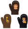 3 Paar Kinder Strick handschuhe Winter Kleinkind Warme Handschuhe für Mädchen Jungen Handschuhe Kinder Stretch für Kaltes Wetter Outdoor-Sport Schule Pendeln (Dschungel Tier)