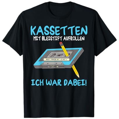 80er Jahre Outfit Herren 90er Jahre outfit Damen Retro Party T-Shirt