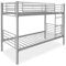 amuéblate online - Litera Reforzada Completa con Barandilla y Escalera Metálica, Modelo Guadiana, Estructura Tubular, Práctica y Funcional, 90x190
