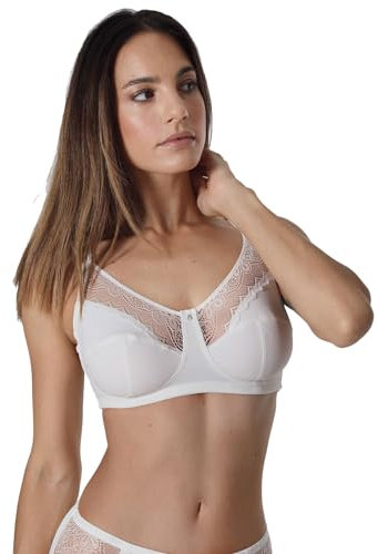 Sassa Soft BH Impressive Jacquard 19013 Gr. 95D in Elfenbein