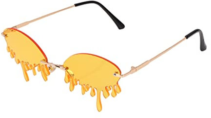 COSMEVIVI Banana Funny Sunes Neuheit Spaß Party Sonnenbrille Bühne Brille Kreative Tränen Stil