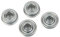 AQXYUULL 4 X roulement de Roue Tondeuse à Gazon 12,7 Mm X 28,6 Mm Tracteur Tondeuse à Gazon Roues roulement à Billes roulement de Roue