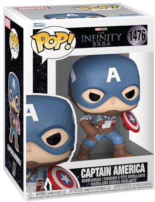 Funko POP! Marvel: MCU Archives – Cafa Ca - Captain America- Vinyl-Sammelfigur - Geschenkidee - Offizielle Handelswaren - Spielzeug Für Kinder und Erwachsene - Movies Fans