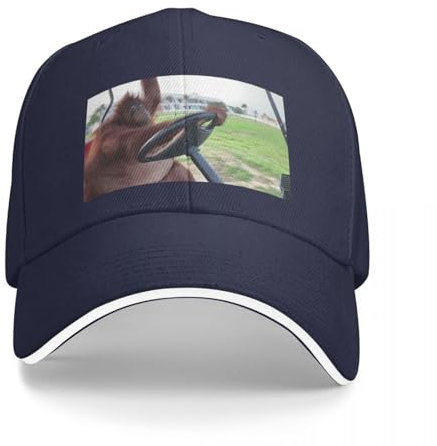 COSIUOS Basecap Orang-Utan Fahren Golf Cart Baseball Cap Militärische Kappe Mann Ball Cap Sonnenhut Golf Mann Kappe Frauen