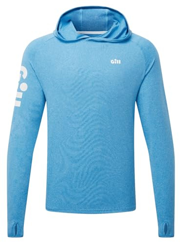 Gill Fishing Mens Infinity Hoodie - UPF 50+ Sun Protection, Quick Dry & Moisture Wicking