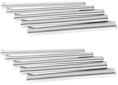 CAXUSD 10stücke Rohrbieger Federrohrbieger Set Werkzeug Für Metall Schläuche Hand Biegen Metallrohrbieger Metallbieger Werkzeuge Bremsleitungsbiegewerkzeug