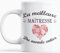 Cadeau Maitresse Noel Anniversaire mug La meilleure Maitresse du monde entier Idée cadeau Message unique pour Noël fêtes de fin d'année avec un coeur Tasse originale pour ma Maîtresse