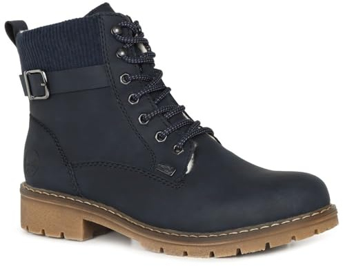 Rieker Damen Stiefel Damen dunkelblau