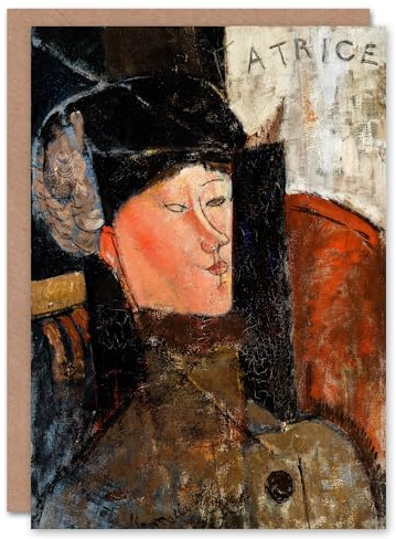 Artery8 Amedeo Modigliani Art Card Portrait of Beatrice Hastings