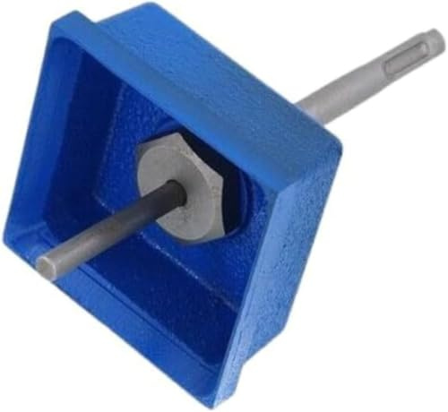 Professional 3-Piece Wall Socket Cutter Set | SDS Plus Square & Circular Cutters for Quick, Clean, and Accurate Electrical Box Installations (SQUARE BOX CUTTER -SMALL)