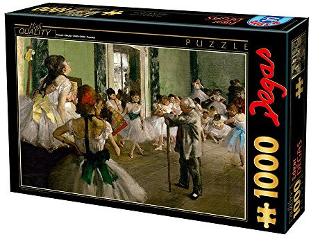 D-Toys Puzzle Edgar Degas - in a Cafe 1000 Teile