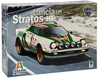 Italeri 3654 FIAT 1:24 Lancia Stratos, Mehrfarbig