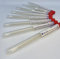 CMJ 15 x sterile Probenentnahmetupfer, 15 cm, Wattestäbchen-Applikator aus Holz