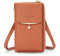 Valentoria Damen Cross Body Bag Umhängetasche, Braun