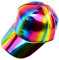 LIOOBO Baseball Cap Holographische 80Er Jahre Cosplay Holographische Galaxie Rave Hip Hop Kostüm Hut
