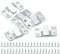 10PCS Flush Mount Bracket, Stainless Steel Interlocking Photo Frame Hook, Heavy Duty Picture Hanging Hooks Z Clip Bracket for Large Picture Display Art Gallery Wall Mount Frame