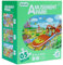 Amusement Park Jigsaw Puzzle Kit for Kids Age 5 Plus | 3 Puzzles in a Box 353 Puzzle Pieces | Learning Gift Toy for Boys, Girls