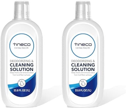 Tineco Floor Cleaning Solution for iFLOOR, iFLOOR 3, FLOOR ONE S3, FLOOR ONE S5, FLOOR ONE S5 COMBO, Floor ONE S5 Pro 2, Floor One S6, FLOOR ONE S7 PRO, S7 COMBO Wet Dry Vacuum (2 x 1000 ml)
