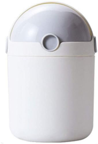 YDSLZQ Papierkorb Mini-Mülleimer-Spender für Badezimmer-Waschtisch-Arbeitsplatte, Make-up-Schwämme entsorgen, Taschentücher, Mülleimer, Desktop-DekorationEnge Räume