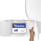Rollos Papel Industrial | 6 Rollos 100 m/Rollo | Papel Secamanos, Papel Mecha Absorbente y Resistente