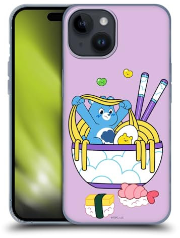 Head Case Designs Offizielle Care Bears Muerrischer Ramen Sushi Suess Und Sauer Gelhülle [Militärischer Schutzgrad] Kompatibel Mit Apple iPhone 15 Und Kompatibel Mit MagSafe