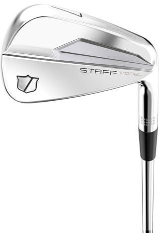 Wilson Golf Clubs, Staff Model Blade Iron Set, 4-PW, Steel, For Men and Women