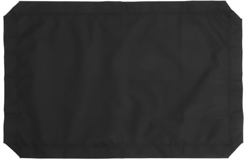 ULTECHNOVO Cooling Elevated Dog Bed - Washable Pet Cot Cover, Breathable Outdoor Hammock Replacement for Large Dogs, 90x69cm