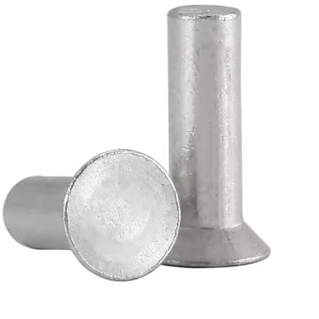 AYYSSM Senkkopfnieten Aluminium-Vollniete(16mm,M4 (50Pcs))