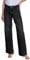 Necooer Damen Geformte Tasche Jeans Stretch Casual Atmungsaktiv Langlebig Lose Hose Gerade Bootcut Jeans(Schwarz,XXL)
