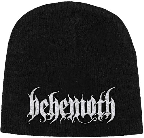 Razamataz Behemoth Band Logo Embroidered Mütze Beanie One Size
