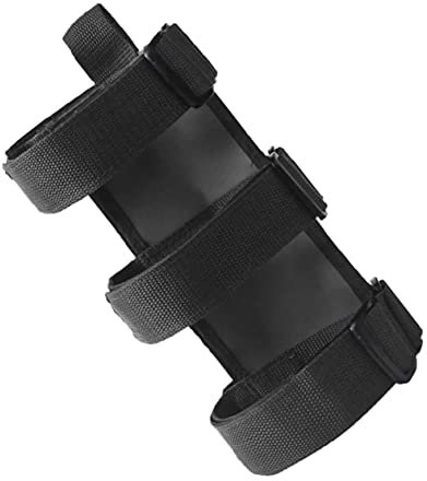 IWOWHERO Feuerlöscher Befestigungsgurt Aus Strapazierfähigem Material Mit Starkem Klettband Verstellbar Für Kfz Und LKW Langlebiger Autogurt Zur Sicheren Fixierung des Feuerlöschers